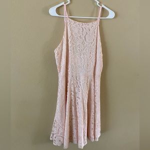 Baby pink dress, size M
